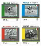 Darmowa dostawa Italië - fietsers - Postfrisse serie van 4