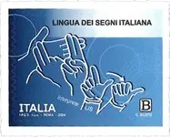 Autentyczny Italië - LIS / Italiaanse gebarentaal - Postfrisse postzegel