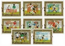 Jemen 1980 - MICHEL 1619A-1626A - Postfrisse serie van 8 Nowość