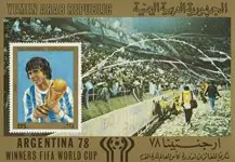 Jemen 1980 - MICHEL Blok 204 - Souvenirvelletje - Postfris Ekspresowa dostawa