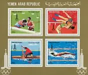 Darmowa dostawa Jemen 1982 - MICHEL Blok 216 - Souvenirvelletje - Postfris