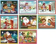 Ostatnia szansa Jersey - Brieven aan Santa - Postfrisse serie van 8