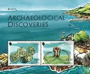 Wyprzedaż Jersey - EUROPA 2025 Nationale Archeologische ontdekkingen - Postfris souvenirvelletje