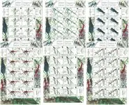 Jersey - Set van 6 gestempelde souvenirvelletjes Niska cena