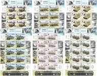 Ostatnia szansa Jersey - Set van 6 gestempelde souvenirvelletjes