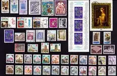 Kunst/Cultuur - Postzegel pakket - Gestempeld Autentyczny