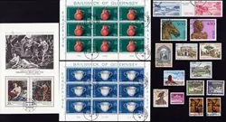 Kunst/Cultuur - Postzegel pakket - Gestempeld Ekspresowa dostawa