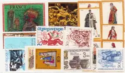 Kunst/Cultuur - Postzegel pakket - Postfris Szybka dostawa