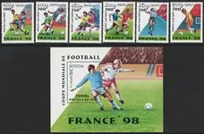 Laos 1997 - Serie van 6 postzegels en 1 souvenirveetje - Postfris Bezpieczna płatność