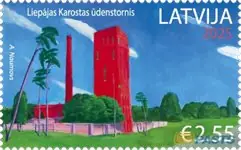 Letland - Liepajai 400 jaar - Postfrisse postzegel Kup teraz