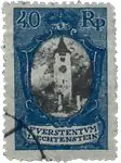 Zwrot pieniędzy Liechtenstein - 1921 - Michel57, gebruikt