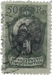Autentyczny Liechtenstein - 1921 - Michel58, gebruikt