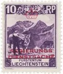 Liechtenstein - 1932 - Michel D2, postfris Kup teraz