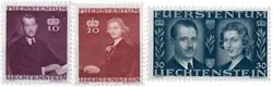 Wysoka jakość Liechtenstein - 1943 - Michel211/213, postfris