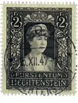 Liechtenstein - 1947 - Michel256, gebruikt Nowość