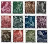 Liechtenstein - 1951 - Michel289/300, gebruikt Oferta