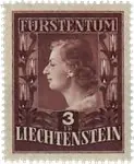 Liechtenstein - 1951 - Michel305B, postfris Wysoka jakość