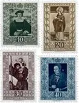 Liechtenstein - 1953 - Michel311/314, postfris Tylko dziś