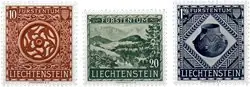 Liechtenstein - 1953 - Michel319/321, postfris Tylko dziś