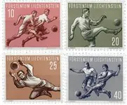 Liechtenstein - 1954 - Michel322/325, postfris Bezpieczna płatność