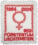 Liechtenstein - 40 Years ofWomen's Suffrage - Postfris souvenirvelletje Tani