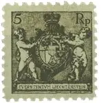 Szybka dostawa Liechtenstein 1921 - Michel 48A - Ongebruikt