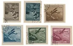 Liechtenstein 1930 - Michel 108/113 - Gebruikt Ekspresowa dostawa