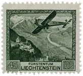 Oryginalny Liechtenstein 1930 - Michel 112 - Postfris