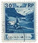 Wyprzedaż Liechtenstein 1930 - Michel 99 - Gebruikt