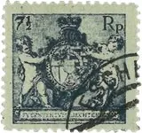 Liechtenstein 1921 - Michel 49B - Gebruikt Oryginalny