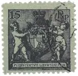 Premium Liechtenstein 1921 - Michel 52B - Gebruikt