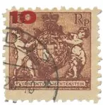 Szybka dostawa Liechtenstein 1924 - Michel 62A - Gebruikt