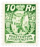 Popularny Liechtenstein 1924 - Michel 68 - Postfris