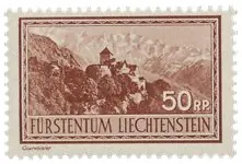 Liechtenstein 1934 - Michel 135 - Postfris Oryginalny