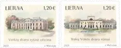 Litouwen - Landhuizen - Postfrisse postzegel Popularny
