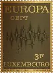 Luxemburg - EUROPA 1972-2022 - Postfrisse 24-karaats Gouden postzegel in box Rabat