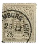 Szybka dostawa Luxemburg - Michel 19a - Gebruikt