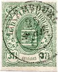 Tani Luxemburg 1859 - Michel 10 - Gebruikt