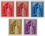 Luxemburg 1932 - MICHEL 245-249 - Postfris Tani