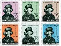 Promocja Luxemburg 1938 - Michel 315-20 - Postfris