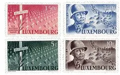 Luxemburg 1947 - Michel 423-26 - Postfris Wyprzedaż