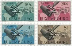 Luxemburg 1949 - Michel 460-63 - Postfris Ekspresowa dostawa