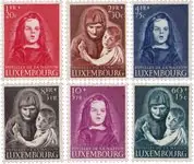Luxemburg 1950 - MICHEL 468-473 - Postfris Zamów teraz