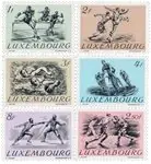 Luxemburg 1952 - MICHEL 495-500 - Postfris Nowość