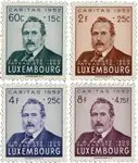 Luxemburg 1952 - Michel 501-504 - Postfris Oferta limitowana