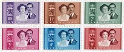 Luxemburg 1953 - MICHEL 505-510 - Postfris Autentyczny