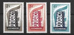Luxemburg 1956 - AFA 551-553 - Postfris Oferta