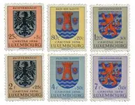 Luxemburg 1956 - Michel 561-66 - Postfris Wyprzedaż