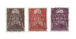 Luxemburg 1957 - Michel 572-74 - Gebruikt Wysoka jakość