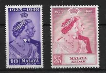 Tani Malaya (Britse Rijk) - MICHEL 55 - 56 - Postfris